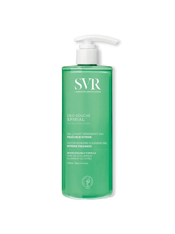SVR SPIRIAL DEO DOUCHE GEL LAVANTE DEODORANT 400ML