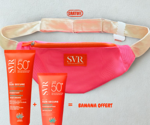 SVR COFFRET SUN SECURE ECRAN BLUR 50ML+LAIT BLUR 250ML+BANANA OFFERT
