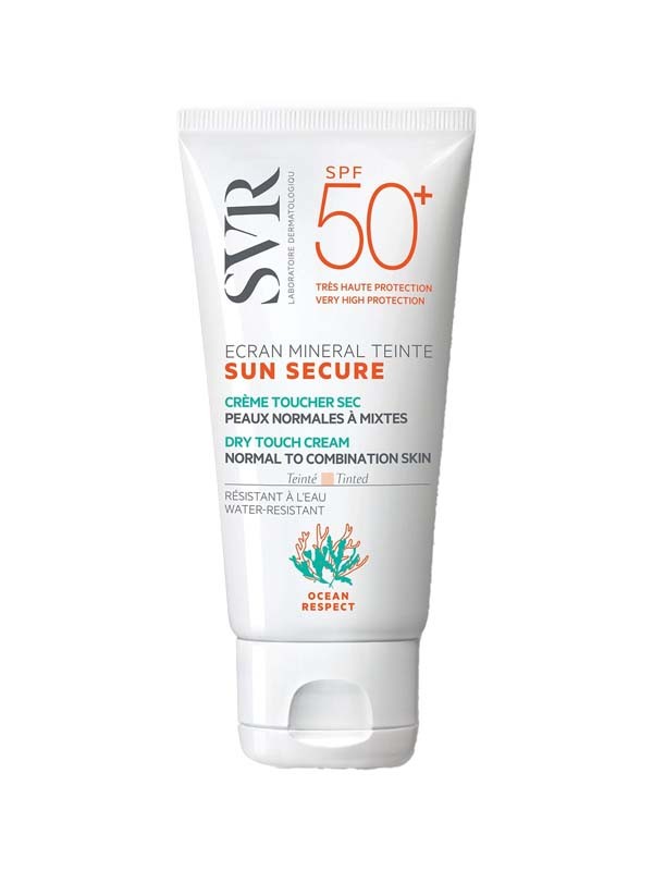 SVR SUN SECURE ECRAN MINERAL TEINTE PEAUX NORMALES A MIXTES SPF 50+ 50ML