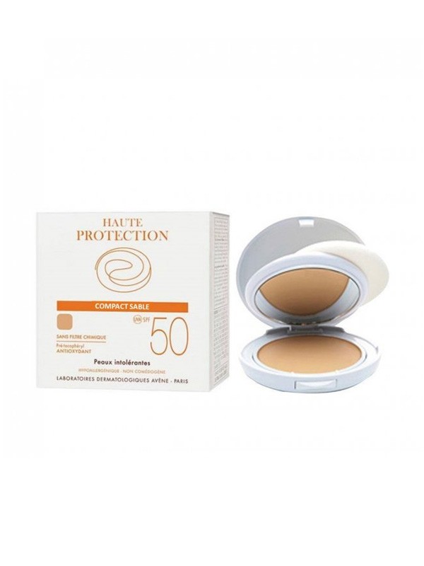 AVENE ECRAN COMPACT SABLE BEIGE 50+