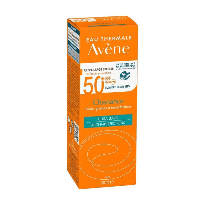 AVENE CLEANANCE SOLAIRE SPF50+ ULTRA LEGER ANTI IMPERFECTION 50ML