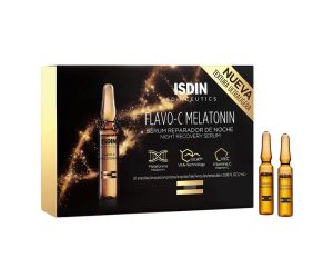 ISDIN ISDINCEUTICS FLAVO C MELATONIN SERUM REPARATEUR NUIT 30 UNIDOSES DE 2ML