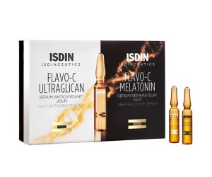 ISDIN ISDINCEUTICS FLAVO C MELATONIN&ULTRAGLICAN DAY&NIGHT 20 AMPOULES