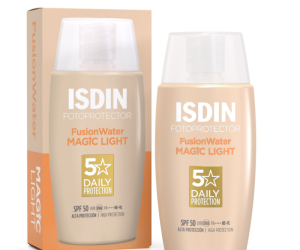 ISDIN PHOTOPROTECTION ECRAN SOLAIRE FUSION WATER TEINTEE LIGHT SPF50+ 50ML