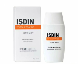 ISDIN PHOTOPROTECTION ECRAN SOLAIRE ACTIVE UNIFY FUSION FLUIDE SPF50 50 ML