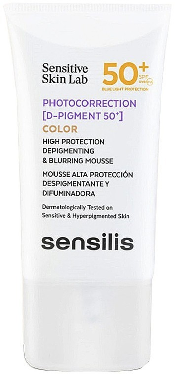 SENSILIS PHOTOCORRECTION [D-PIGMENT 50+] MOUSSE TEINTE SPF50+ 40ML