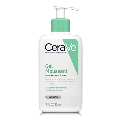 CERAVE GEL MOUSSANT PEAUX NORMALES A GRASSES 236 ML