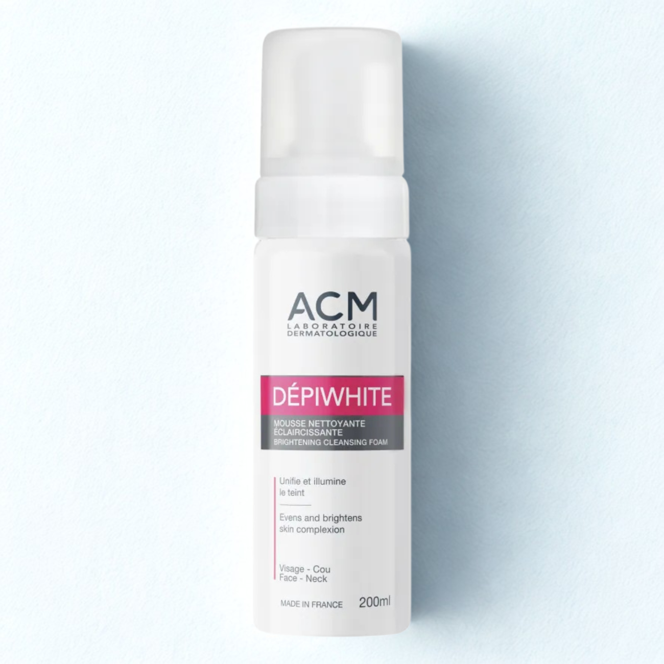 ACM DEPIWHITE MOUSSE NETTOYANTE ECLAIRCISSANTE 200ML