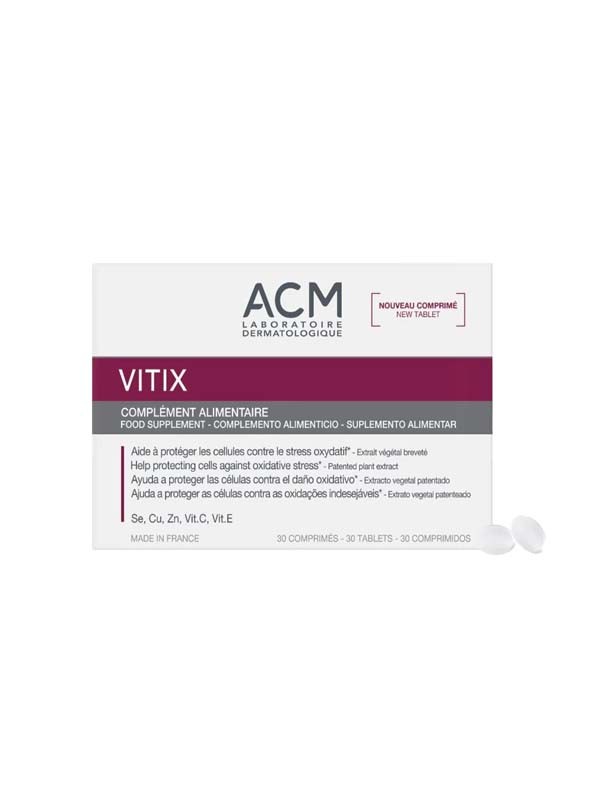 ACM VITIX Complements Alimentaires - 30 Comprimes