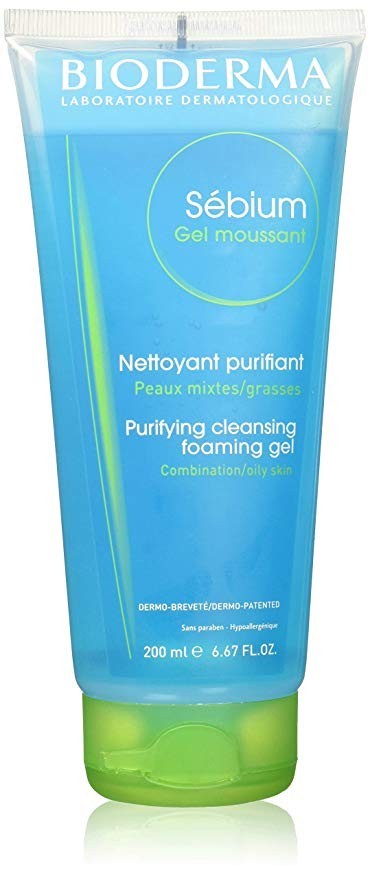 BIODERMA SEBIUM GEL MOUSSANT PURIFIANT TUBE 200ML