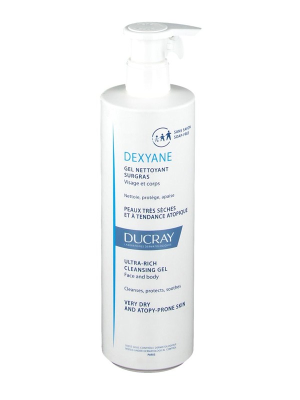 DUCRAY DEXYANE GEL NETTOYANT SURGRAS 400ML