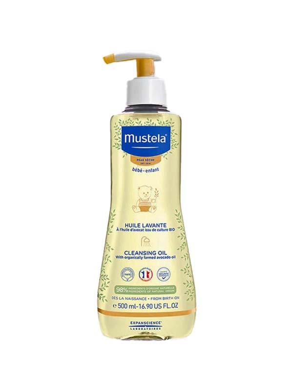MUSTELA Huile Lavante à l'Avocat 500ML
