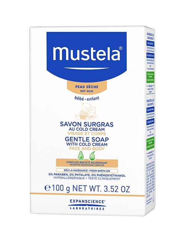 MUSTELA SAVON SURGRAS COLD CREAM 100GR
