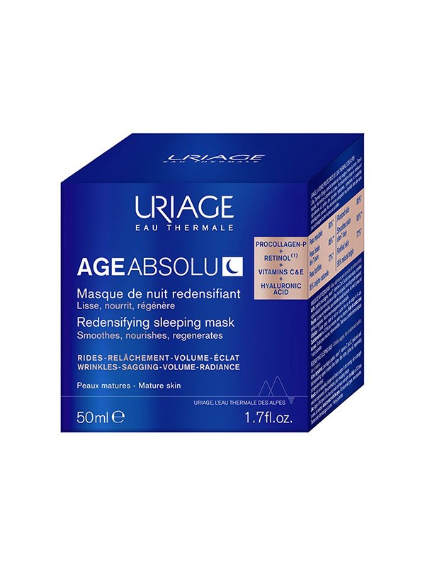 URIAGE AGE ABSOLU MASQUE REDENSIFIANT NUIT 50ML