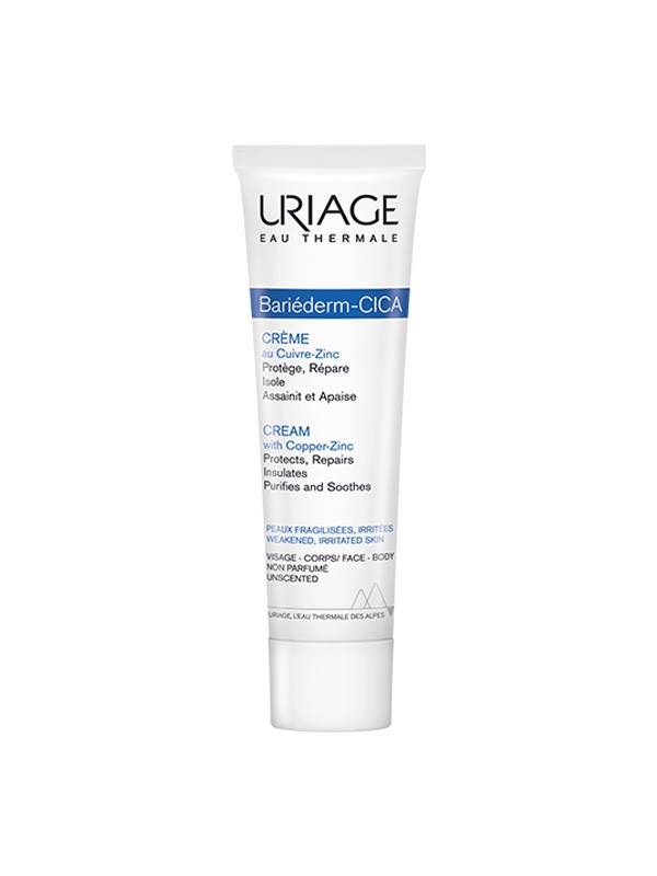 URIAGE BARIEDERM CICA CREME AU CUIVRE ZINC 100ML