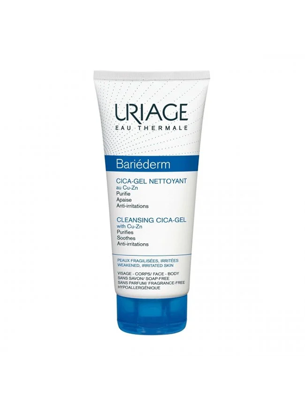 URIAGE BARIEDERM CICA GEL NETTOYANT 200ML
